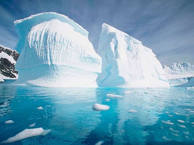 智利冰川图片